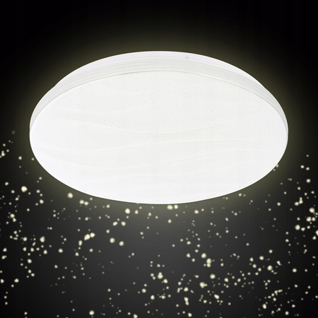 PLAFON LED lampa sufitowa 39cm okrągła 24W 3000K-6500K + pilot