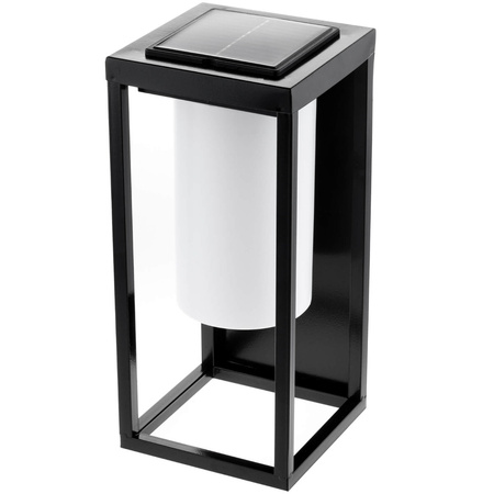 Lampa Solarna LED Zewnętrzna Ogrodowa Stojąca 3000K IP44 28,5cm Czujnik Zmierzchu