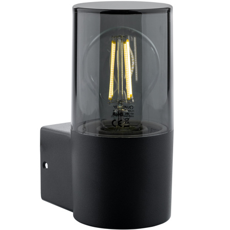 Lampa Ogrodowa LED Kinkiet Elewacyjny DENVER E27 IP44 16,5cm Okrągły