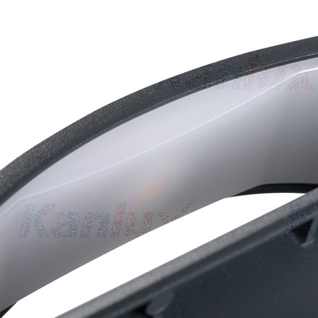 Oprawa Zewnętrzna KINKIET Elewacyjny LED BISO Grafitowy 8W 140lm 840 Neutralna IP54 Kanlux