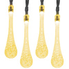 Girlanda solarna wisząca 20x ŁEZKI lampa ogrodowa LED sople 3000K ciepła barwa