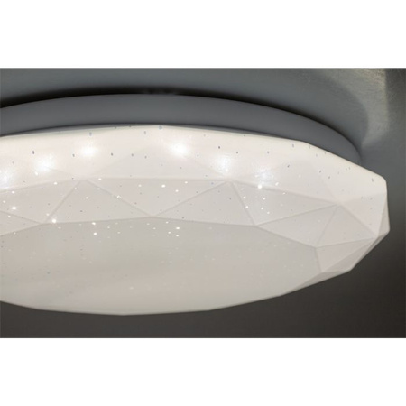 Plafon LED Lampa Sufitowa Natynkowa MIAMI 24W 4000K IP44 Biały Okrągły DIAMENT