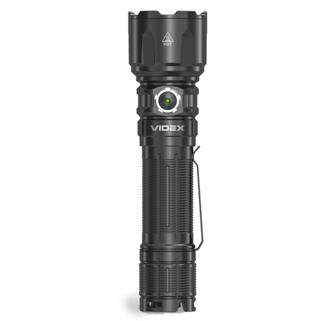 Latarka Taktyczna LED Przenośna 20W 3600lm 5000K IP68 Szperacz 8 Trybów Pracy Videx