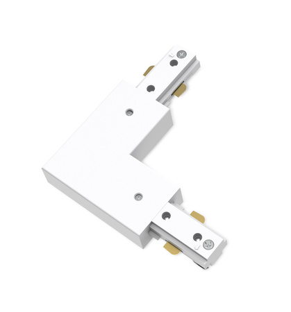 Łącznik Kątowy typ L Lewoskrętny Złącze do Szyn Oświetleniowych Szynoprzewodów LED Jednofazowych Biały EasyLink Philips