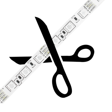 Taśma LED Pasek 12V 72W 300LED 5050 RGB 10mm 5m