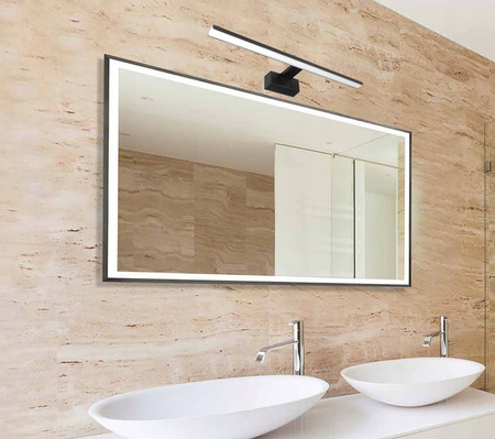 KINKIET ŁAZIENKOWY BESTA LED 12W 4000K 50CM IP44 CZARNY