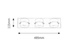 Kinkiet Ścienny Lampa LED Łazienkowa 15W 1095lm 4000K Chrom IP44 Nowoczesny Tony 5491 Rabalux