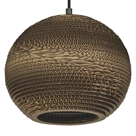 Lampa Sufitowa Wisząca Dekoracyjna E27 Zwis Brązowy Karton Decor Ledvance