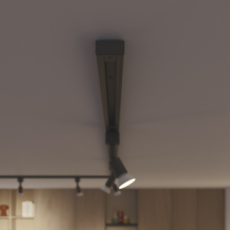 Zaślepka do Szyny Oświetleniowej Szynoprzewodu LED Czarna EasyLink Philips 2 szt.