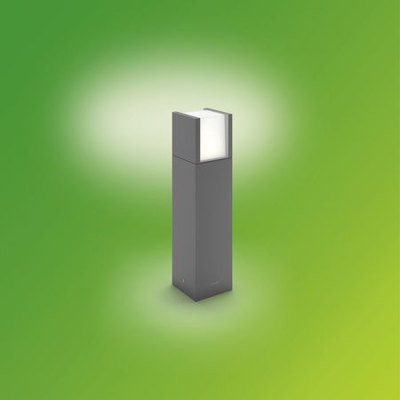 Lampa Ogrodowa LED Zewnętrzna ARBOUR 3,8W 2700K IP44 Słupek 40cm Antracyt PHILIPS