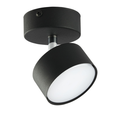 Lampa Sufitowa Natynkowa CLARK BLACK Spot Reflektor Czarny Chrom Nowoczesna GX53 3402 TK Lighting