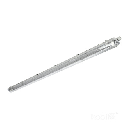 Oprawa Lampa Hermetyczna LED Świetlówkowa G13 IP65 Szara Hermetic Kobi