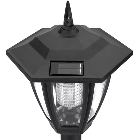 Lampa Ogrodowa LED Solarna Zewnętrzna Latarenka Stojąca SŁUPEK 70cm