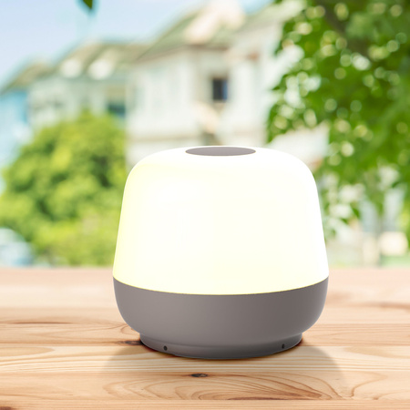 Lampka Stołowa LED Zewnętrzna Dekoracyjna 1.8W 160lm 2700K Ciepła Biała IP44 Ściemnialna Samba Sanico Goldlux