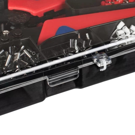 Zaciskarka Praska Konektorów Tulejek Końcówek Kabli Przewodów Zestaw x1200