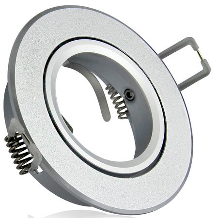 Oprawa sufit RUCHOMA EAST OPAL GOLDLUX (Polux) SREBRNY PIASKOWANY