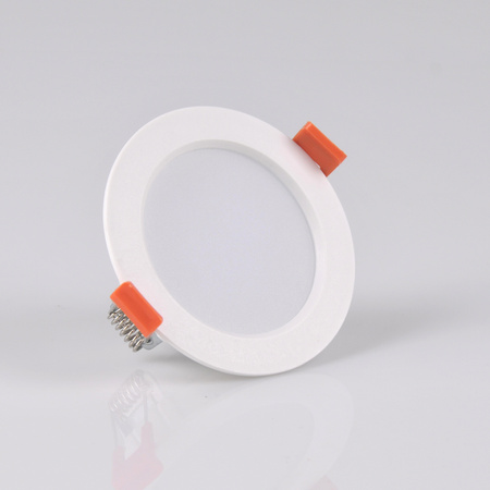 Zestaw 3 x Oprawa podtynkowa okrągła MIRO LED Biała 6W 420lm 3000K GOLDLUX (Polux)