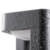Lampa Ogrodowa Zewnętrzna Kinkiet PEVO GU5.3 IP44 Grafitowy KANLUX