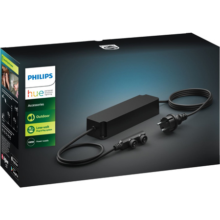 Zasilacz Ogrodowy Outdoor 100W IP67 Czarny PHILIPS HUE