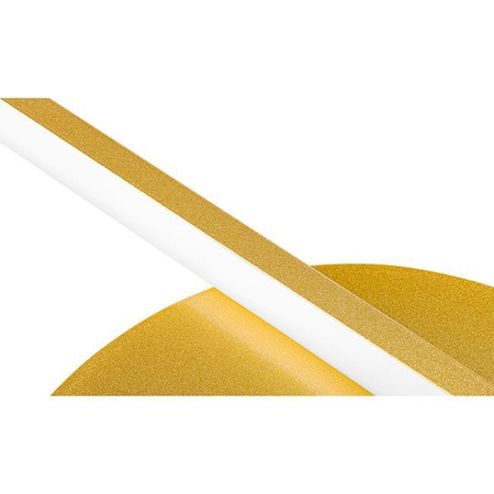 Kinkiet LED Lampa Ścienna Dekoracyjna 18W 1900lm 4000K 120° Złoty 63cm Goldimo Masterled