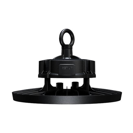 Lampa LED Przemysłowa High Bay 100W 15000lm 5000 Zimna 90° Ściemnialna Czarny IP65 Masterled