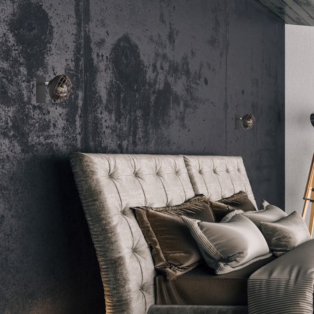 Lampa Ścienna Kinkiet LOGAN 1xE14 Milagro