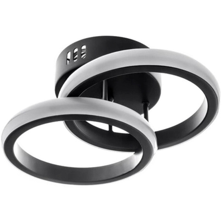 Lampa Sufitowa Żyrandol LED 13W NEBULA LYRA Czarny