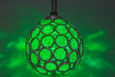 Lampa ogrodowa LED solarna PLASTER wbijana RGB 70cm VOLTENO