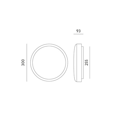 Plafon LED Łazienkowy Sufitowy Natynkowy 24W 2400lm 4000K Neutralny 120° Biały IP66 IK10 Defender Kobi