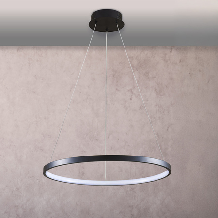 Lampa Sufitowa LED Wisząca Zwis 20W 2600lm 4000K Neutralna 120° Czarna LEA Sanico Goldlux