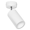 Lampa Ścienna Reflektor Kinkiet Spot GU10 Ruchomy Biały Chrom Bardo Masterled