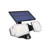 Naświetlacz solarny lampa 78x LED 15W 450lm Zimna czujnik ruchu IP65