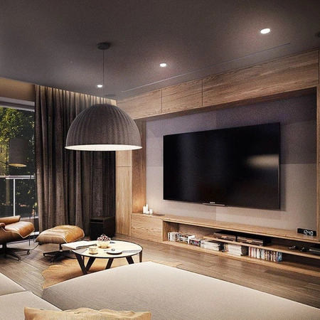 Panel LED Oprawa Podtynkowa Wpuszczana 9W 950lm 4000K Neutralna Biała Videx