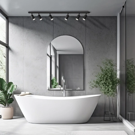 Oprawa Ścienno-Sufitowa Reflektor Punktowy 6x GU10 Czarna IP44 TURYN Sanico Goldlux