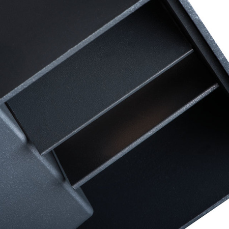 Oprawa Lampa Elewacyjna LED REKA Grafitowa GÓRA I DÓŁ 7W 360lm 840 Neutralna IP54 Kanlux