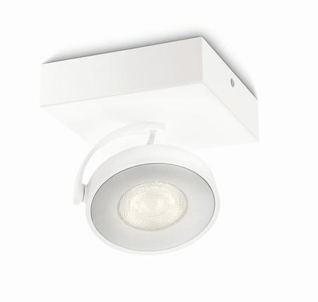 Lampa Ścienna Kinkiet LED 4.5W 500lm 2700K Biała Clockwork Philips