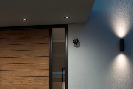 Kamera Przewodowa Zewnętrzna IP 1080p Full HD CMOS Czarna Zigbee WiFi SMART Security Camera Secure Philips HUE