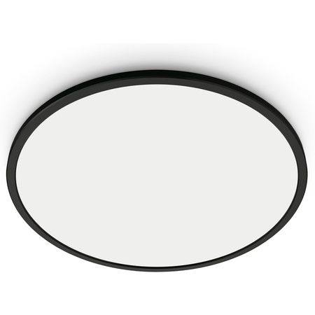 Plafon LED Lampa Sufitowa Natynkowa 16W CCT Czarny Okrągły SMART WiFi WiZ