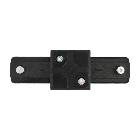 Łącznik Prosty 1-fazowy Lampy TRACK LIGHT Czarny Typ prosty Milagro