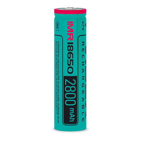 Akumulator Litowo Jonowy 3.7V 2800mAh 18650 1szt. VIDEX