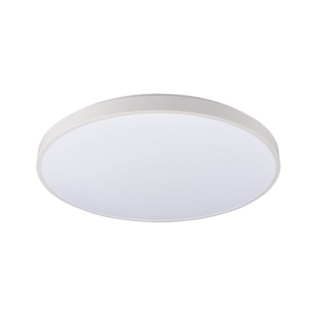 Plafon LED Lampa Sufitowa Natynkowa Łazienkowa AGNES ROUND 8187 32W 4000K IP44 Biała Nowodvorski