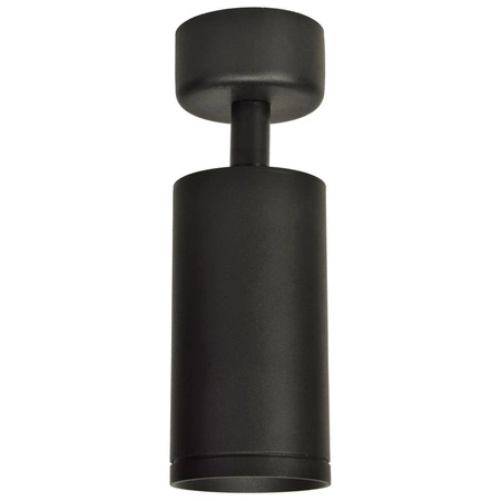 Oprawa Sufitowa Natynkowa Halogenowa MICA Czarna 1xGU10 Spot Milagro
