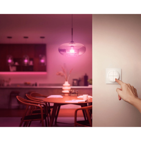 Pilot Przełącznik Ścienny Ściemniacz Biały Philips Hue Tap Dial Switch Bluetooth Zigbee