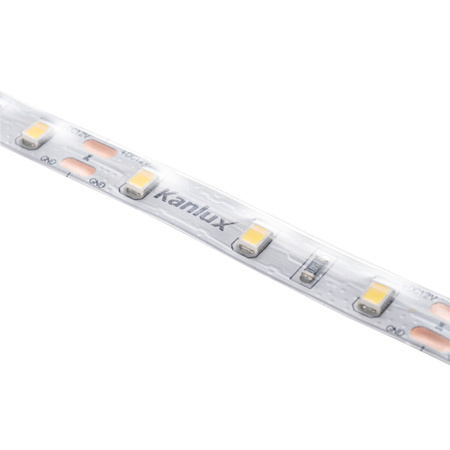 Taśma Pasek LED Elastyczny 11W/m 900lm/m 12V IP65 6000K Zimna CRI90 5m L60 Kanlux