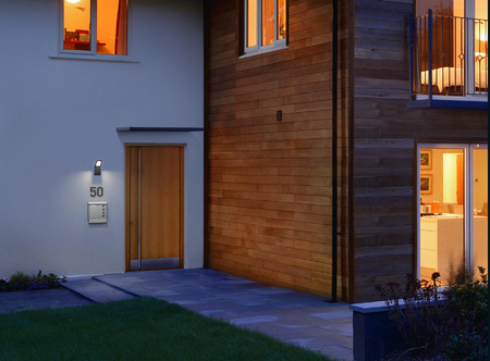 Lampa Ogrodowa Zewnętrzna Kinkiet Elewacyjny LED 12W 740lm 3000K IP44 Szary Endura Ledvance