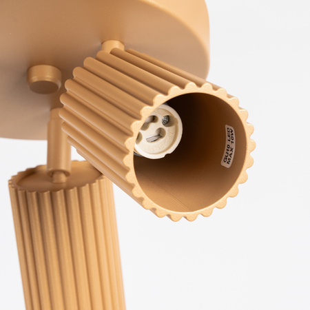 Lampa Sufitowa Plafon Tuba Spot 3x GU10 Złota Karbon Deep Space SL.1563 Sollux