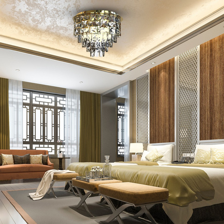 Plafon LED Lampa Sufitowa Natynkowa LUXURIA 9xE14 Milagro