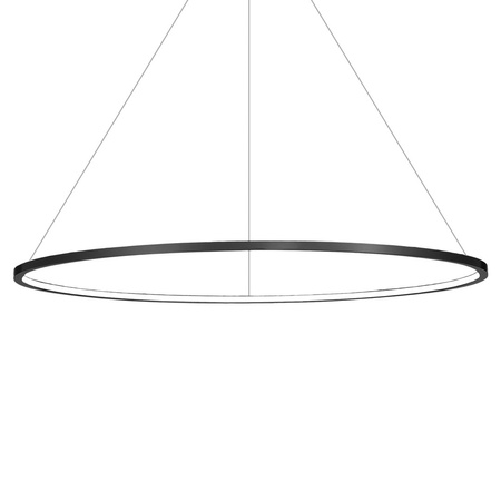 Lampa Wisząca Sufitowa Saturno Czarna 65W LED Milagro