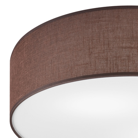 Plafon LED Lampa Sufitowa VIVIAN 2xE27 Brązowa LM-2.207 Lamkur