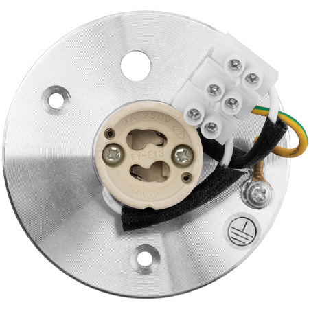 Oprawa Natynkowa HALOGENOWA Spot Tuba ARISA GU10 LUMILED Okrągła Czarna 80mm